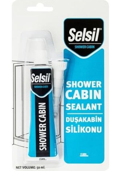 Selsil Mutfak Banyo Duşakabin Silikonu Şeffaf 50 Ml