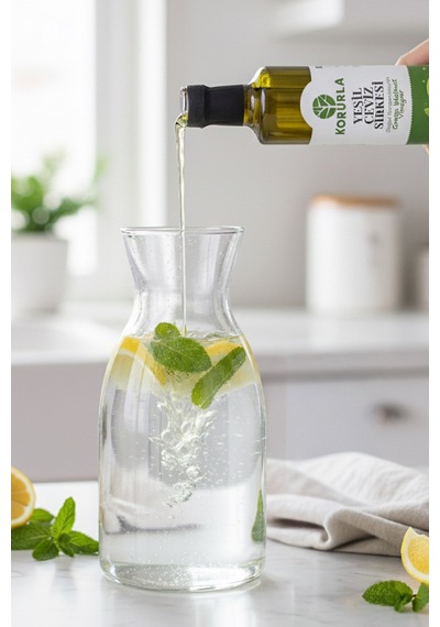 Yeşil Ceviz Sirkesi Doğal Fermantasyon 500 Ml
