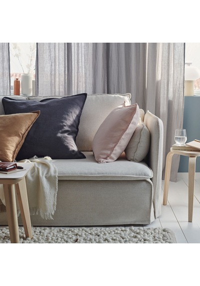 Ikea Edytag Yastık Kılıfı 65 X 65 Cm Koyu Gri