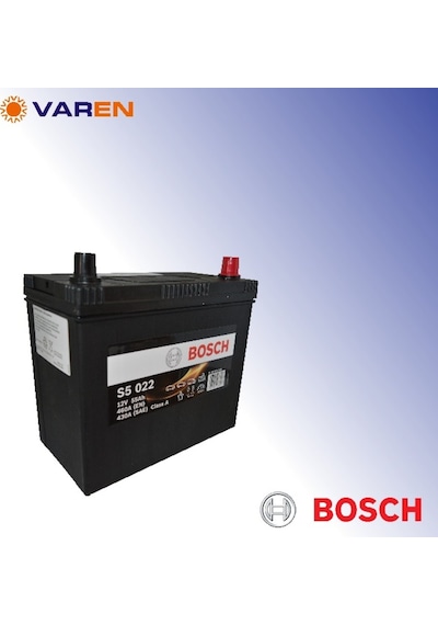 Bosch Akü 12V 55Ah Amper 460A S5 022 (En) Honda Aküsü / 515469870