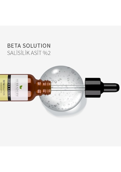 Superserum Betasolution Karma Ve Yağlı Cilt Doğal Yüz Serumu