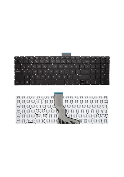 Siyah-ışıksız, Notebook Klavye - Hp Pavilion 15-bw0xx, Tpn-c130 - Muadili İle Uyumlu