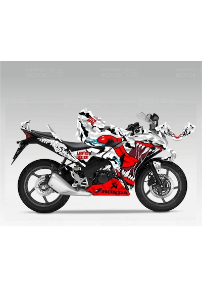 Honda Cbr 125 Sticker Set Asphalt Monster