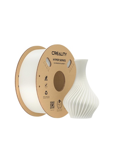 Hyper Pla Filament 1,75 Mm, Yüksek Hızlı 3d Baskı İçin Tasarlanmıştır, 1 Kg Karton Makara, Boyutsal Hassasiyet +/- 0,03 Mm, 3d Yazıcılar İle Uyumlu Beyaz Çok Renkli
