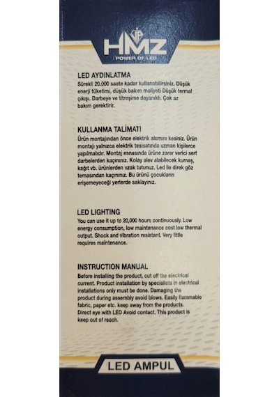 Hmz 5 Watt Beyaz Kasa Krom Detaylı Beyaz Işık Led Spot 10 Adet Beyaz - Krom