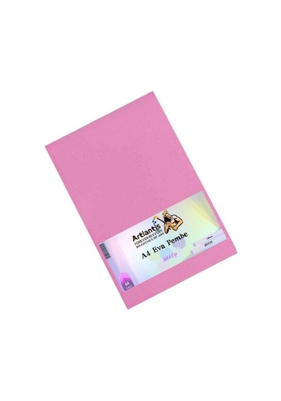 Pembe Eva A4 20x30 5 Adet Artlantis Eva 20 30