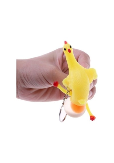 Squishy Yumurtlayan Tavuk Anahtarlık 02-10mm 5yards