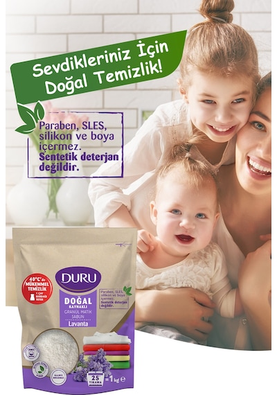 Duru Granül Sabun Lavanta 1000 G Diğer