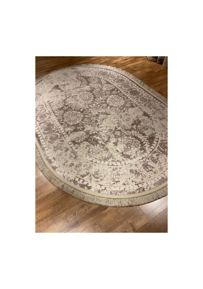 Daphne 10305a 160x230 Oval Lila Halı Mor