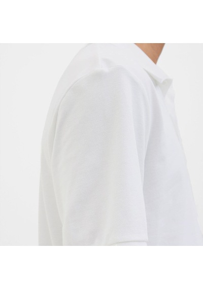 Jack & Jones Jjkane Polo Ss Erkek T-shirt-32815 Beyaz