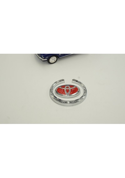 Toyota Uyumlu Buğday Kulakları Krom Metal 3M 3D Logo Oem