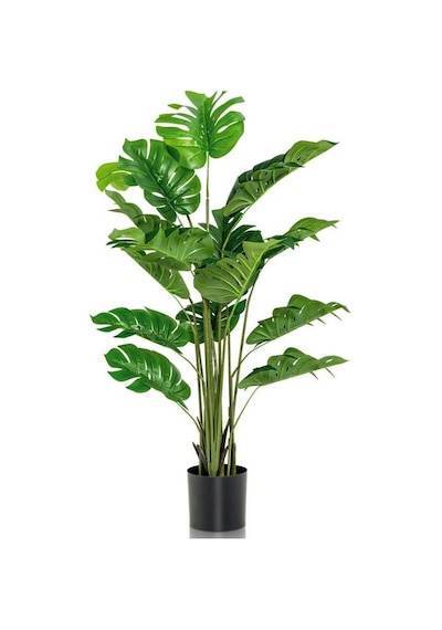 Yapay Ağaç Monstera Deve Tabanı Ağacı 180 Cm 16 Yaprak