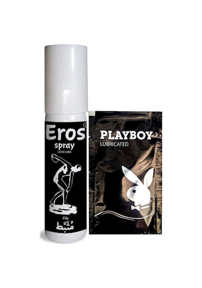 Eros Black Delayspray: Geciktiricisprey 20 Ml + Kaydırıcıjell Hediyedir