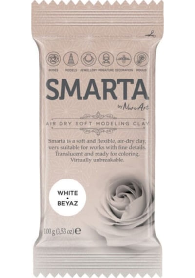 Smarta Modelleme Hamuru 100 Gr. Beyaz