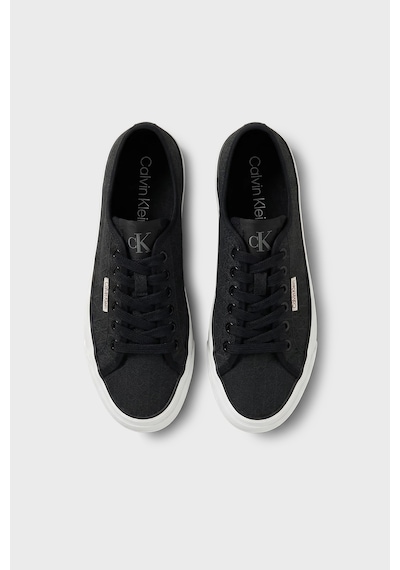 Calvin Klein Logolu Platform Sneaker Ayakkabı Hw0hw03265beh Bayan Ayakkabı Hw0hw03265 Beh Siyah