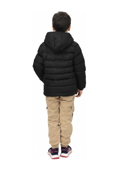 Baglan Erkek Çocuk Kapüşonlu Mont Bs-0411 Siyah