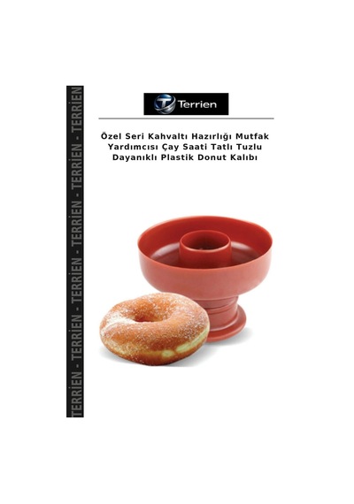 Özel Seri Kahvaltı Hazırlığı Mutfak Yardımcısı Çay Saati Tatlı Tuzlu Dayanıklı Plastik Donut Kalıbı Diğer