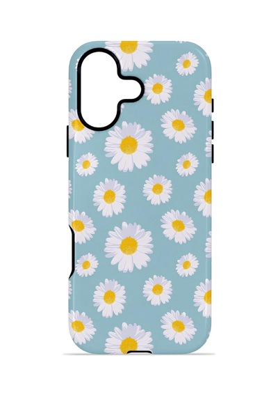 Apple iPhone Uyumlu 17 Vorian Çift Katmanlı Kılıf Daisy Sky