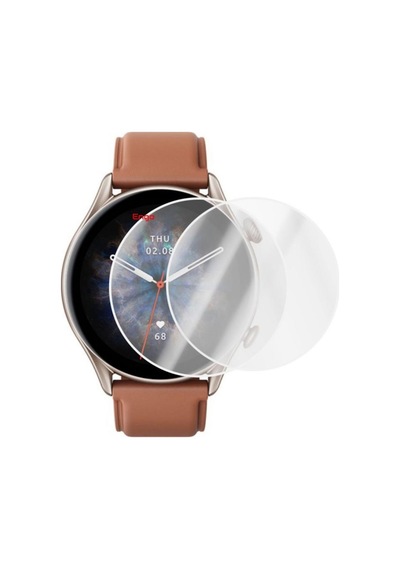 Amazfit Gtr 3 Pro Saat Ekran Koruyucu Tam Kaplama Tpu Film 2 Adet