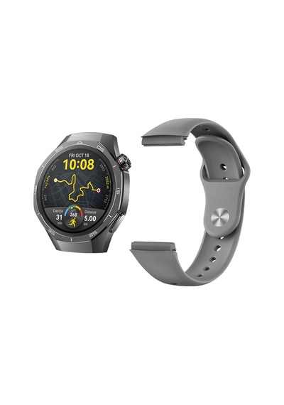 Huawei Watch Gt5 Pro İle Uyumlu Klasik Purelux Soft Silikon Kordon