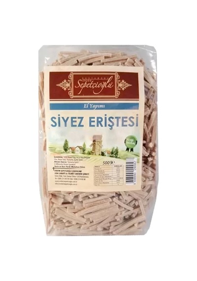 Erdem Sepetçioğlu Kastamonu Siyez Eriştesi 500 G
