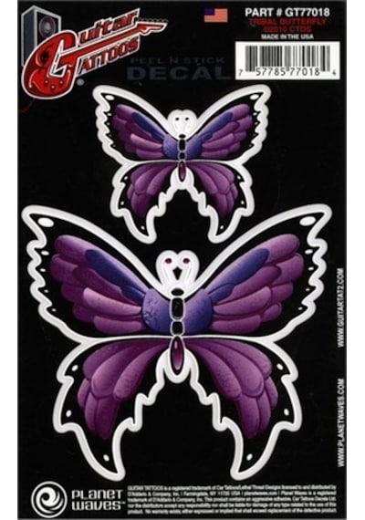 Planetwaves Gt77018 Gtr Tattoo- Trıbal Butterfly Sticker Gtr Tat