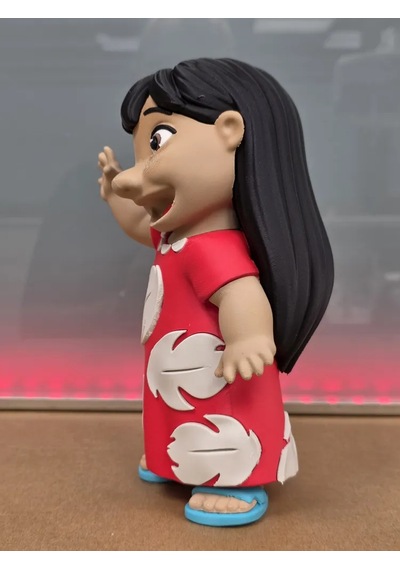 Lilo Figür 20cm-3d Baskı-kolleksiyonluk Biblo
