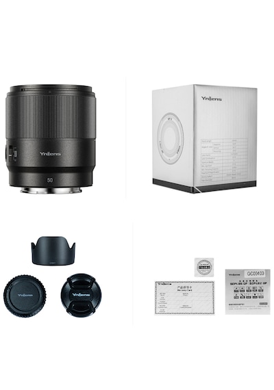 Yongnuo 50mm F/1.8s Df Lite Full Frame Otofokus Lens, Siyah Sony E