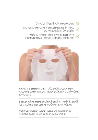 Mjcare On Snail Mask - Salyangoz Özlü Yüz Maskesi 20'li