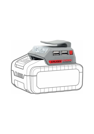 Crown Usb Şarj Cihazı 20v Cau02x
