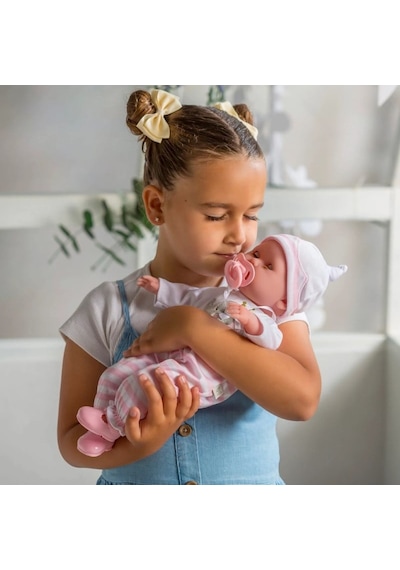 Berenguer Oyuncak Bebek 38 Cm - Pembe Ve Aksesuar Seti