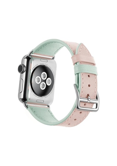 Ally Apple Watch Uyumlu   Ultra 49mm 7-8 45mm 6-5-4 44mm Hakiki Deri Kayış Kordon 3-2-1 42mm- 5775