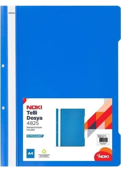 Noki 48288-130 Eco Telli Dosya 50' li Mavi