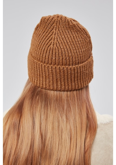 Derikem Basic Şık Standart Lüks Unisex Tiftik Bere Kahverengi