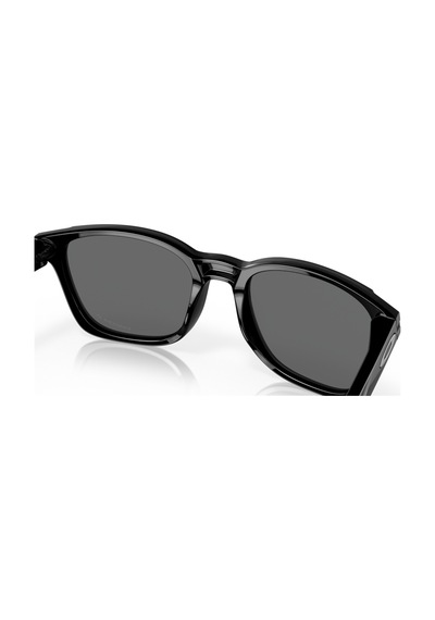 Oakley Oak 9018 901804 55 Ojector Aynalı Polarize Erkek Kare Siyah Kemik Güneş Gözlüğü Siyah
