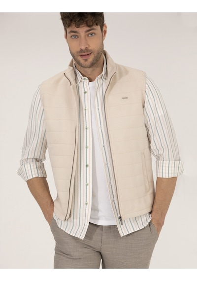 Pierre Cardin Erkek Bej Deri Mont-kaban 50275802-591