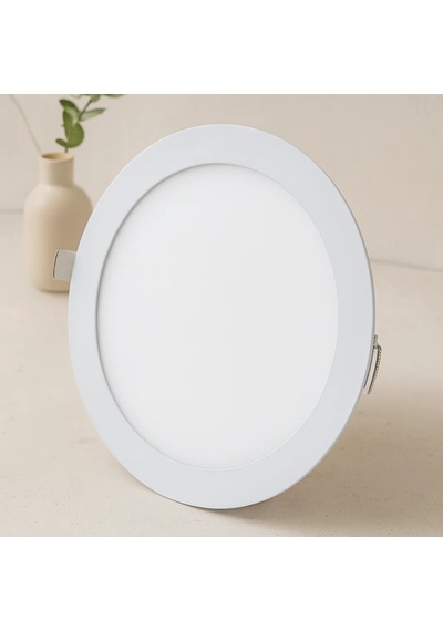 Yuvarlak Led Slim Panel 18w 1980 Lm Sıva Altı Altın