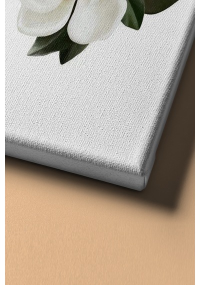 Webstyle Sayılarla Boyama Seti Kasnaklı Beyaz Çiçekler 40 X 50 Cm