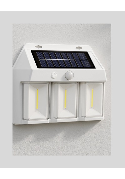 3 İn 1 Solar Duvar Lambası Ip65 Su Geçirmez, Hareket Sensörlü Çok Renkli