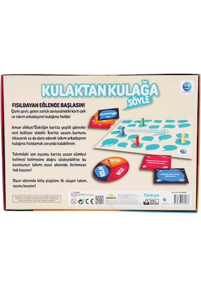 Smile Games Kulaktan Kulağa Söyle Kutu Oyunu Cicciobello