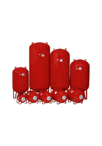 Wates Tank 24 Lt 10 Bar Yatık Genleşme Tankı