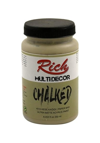 Rich Multidecor Chalked Akrilik Boya - 250Cc - Kese Kağıdı - N.45