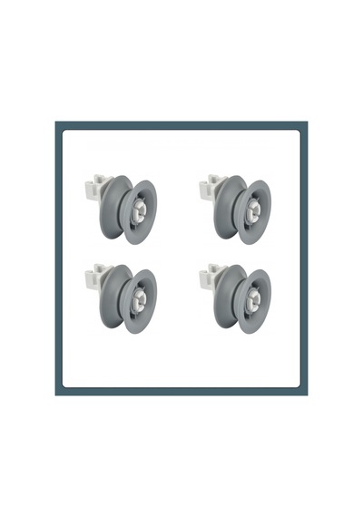 Bosch Sgs43e02za/16 Uyumlu Bulaşık Makinesi Üst Sepet Tekeri 4 Adet