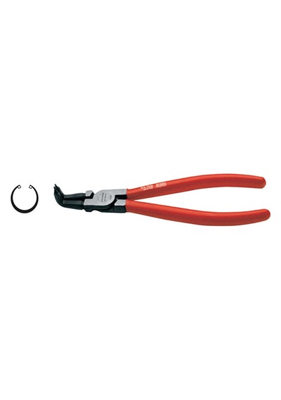 Form Iç Segman Pense Eğri Uçlu-yaysız 180mm - E68-44-0180