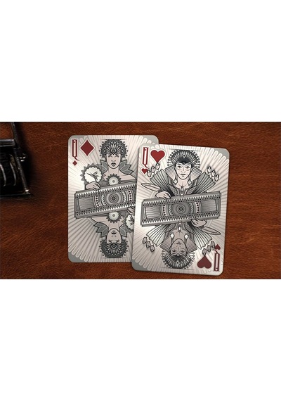 Kings Wild Project Verum Videre 2023 Silver Premium Oyun Kağıdı Limited Edition Koleksiyonluk İskambil Kartları