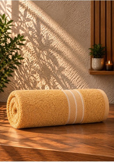 Beden Ve Banyo Havlusu / Pamuklu 90x140 Sarı