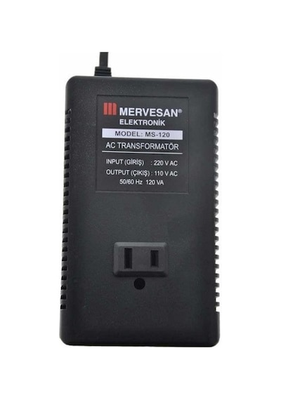 Mervesan MS-120 Dönüştürücü Adaptörü AC 220V To AC 110V - 120VA