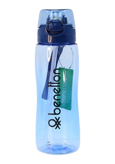 Benetton Matara Suluk Kilitli Kapak Tritan 700 Ml Mavi