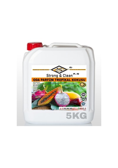 Strong&Clean Oda Parfüm Tropikal Kokulu 5 KG