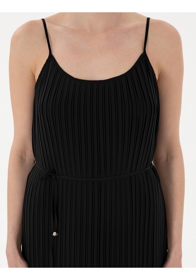 Pierre Cardin Kadın Siyah Elbise Dokuma 50301053-vr046